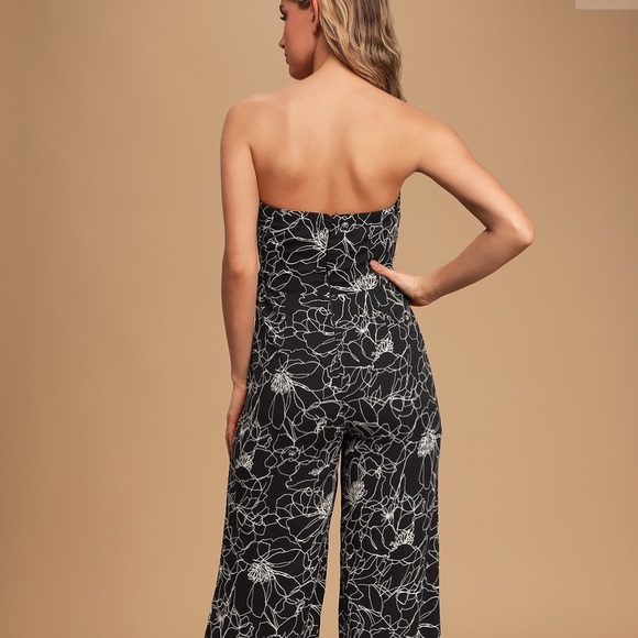 Lulu’s Strapless Ankle Length Jumpsuit - Picture 4 of 5